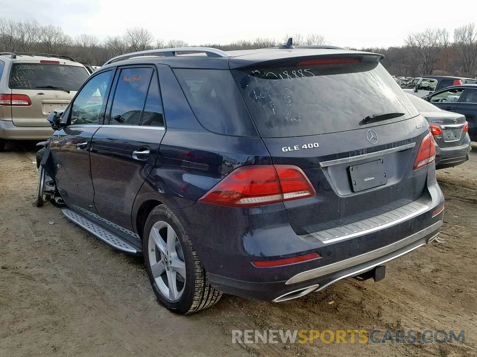 3 Фотография поврежденного автомобиля 4JGDA5GB9KB206326 MERCEDES-BENZ GLE 400 4M 2019