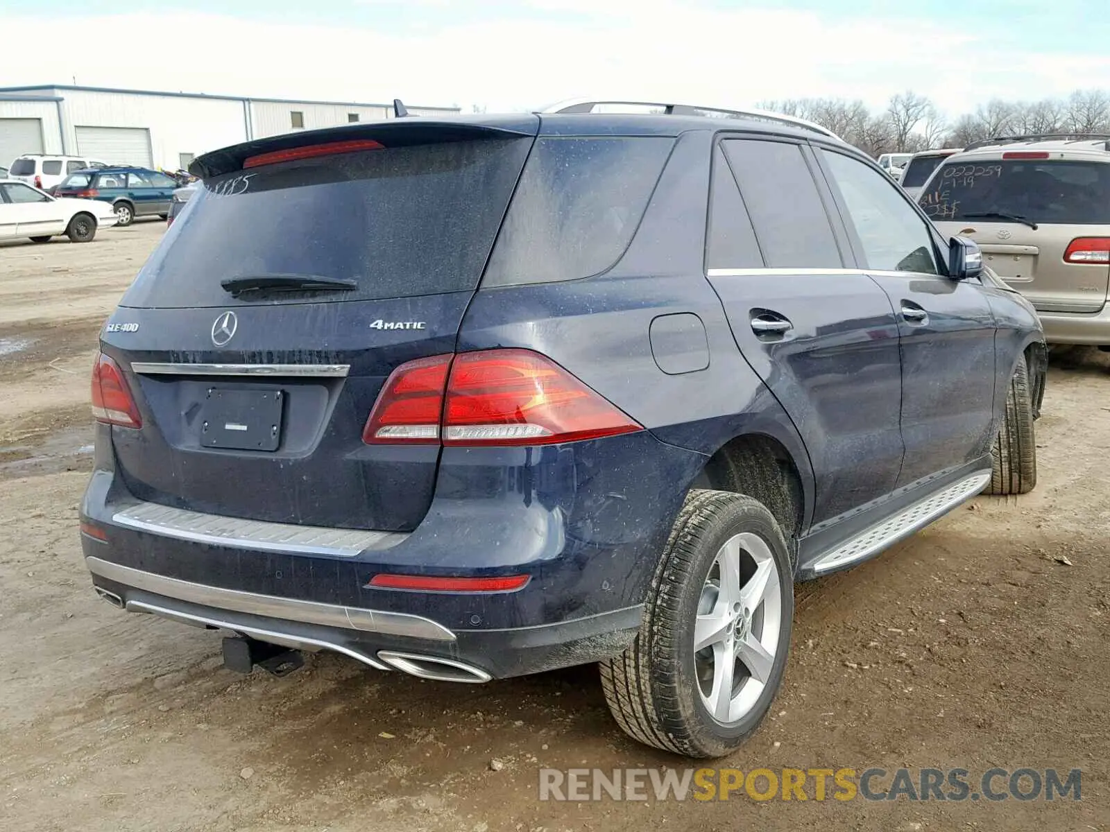 4 Фотография поврежденного автомобиля 4JGDA5GB9KB206326 MERCEDES-BENZ GLE 400 4M 2019