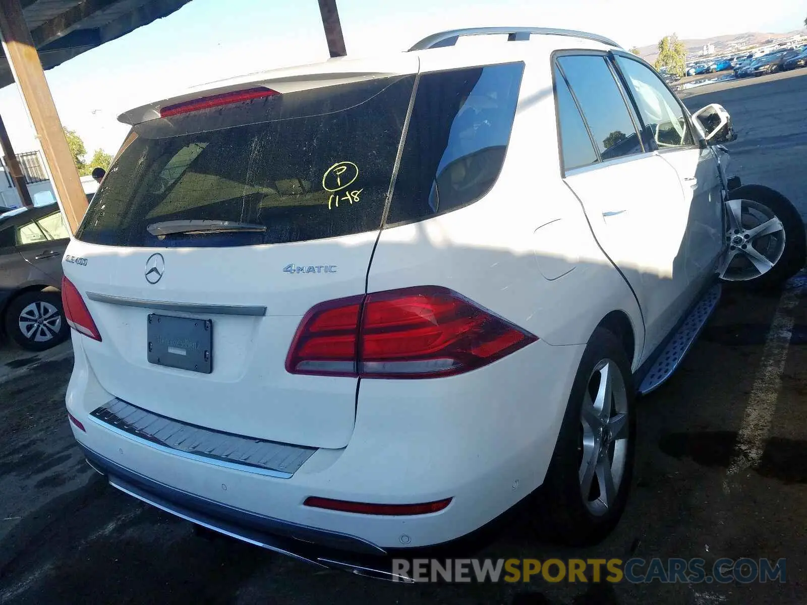 4 Photograph of a damaged car 4JGDA5GB9KB206343 MERCEDES-BENZ GLE 400 4M 2019