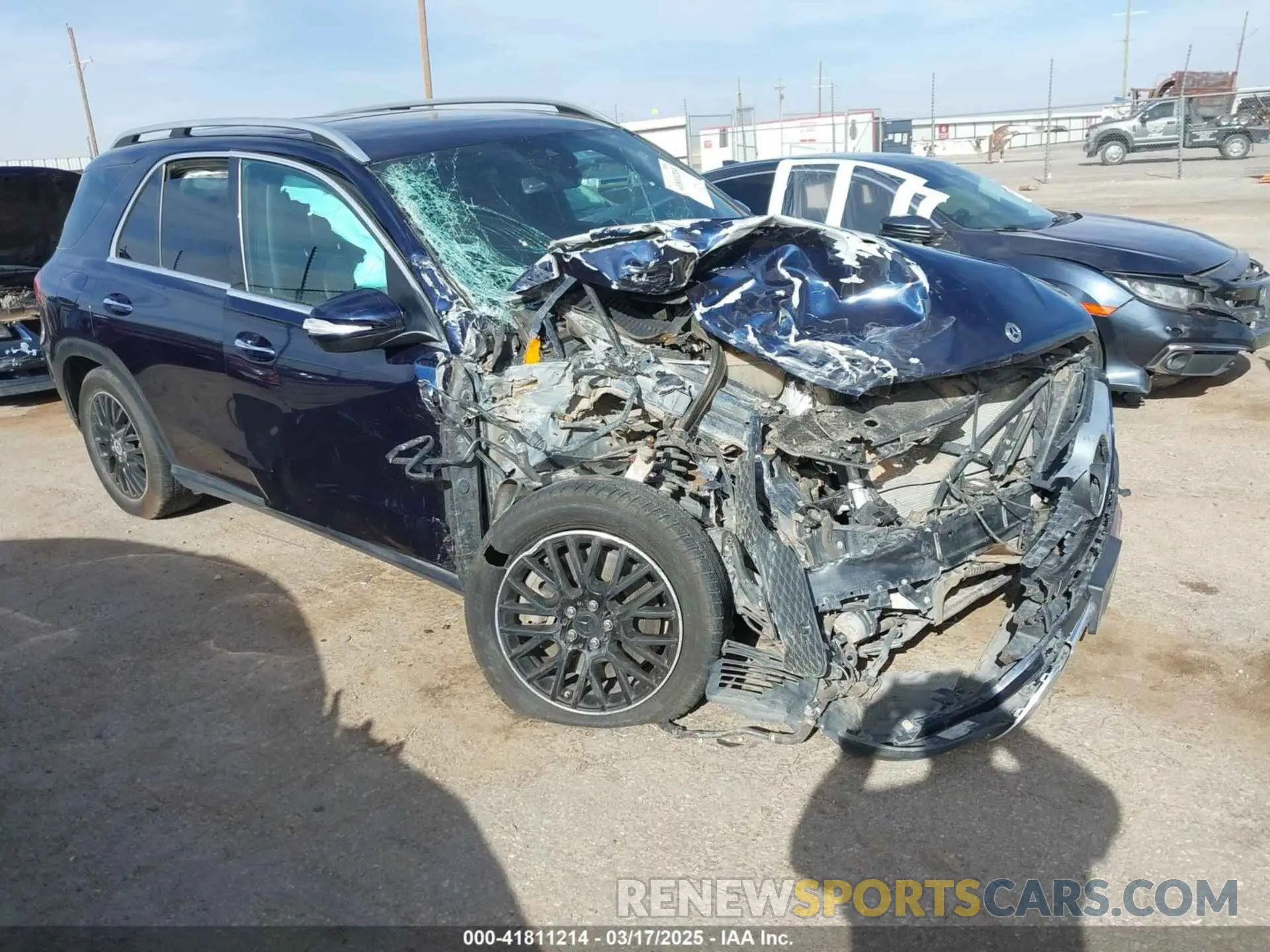 1 Фотография поврежденного автомобиля 4JGFB5KB9LA244966 MERCEDES-BENZ GLE 450 2020