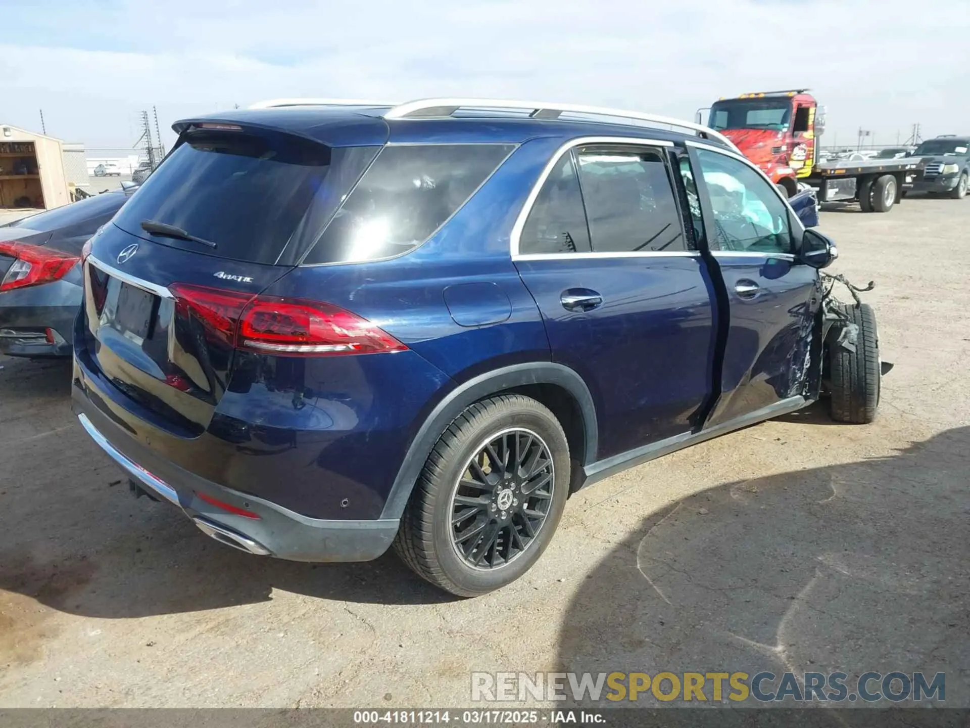 4 Фотография поврежденного автомобиля 4JGFB5KB9LA244966 MERCEDES-BENZ GLE 450 2020