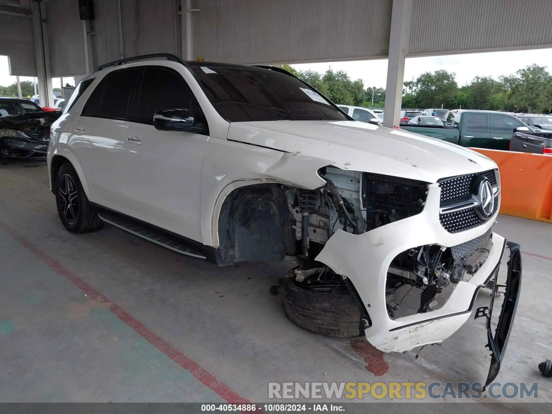 1 Фотография поврежденного автомобиля 4JGFB5KBXLA024669 MERCEDES-BENZ GLE 450 2020