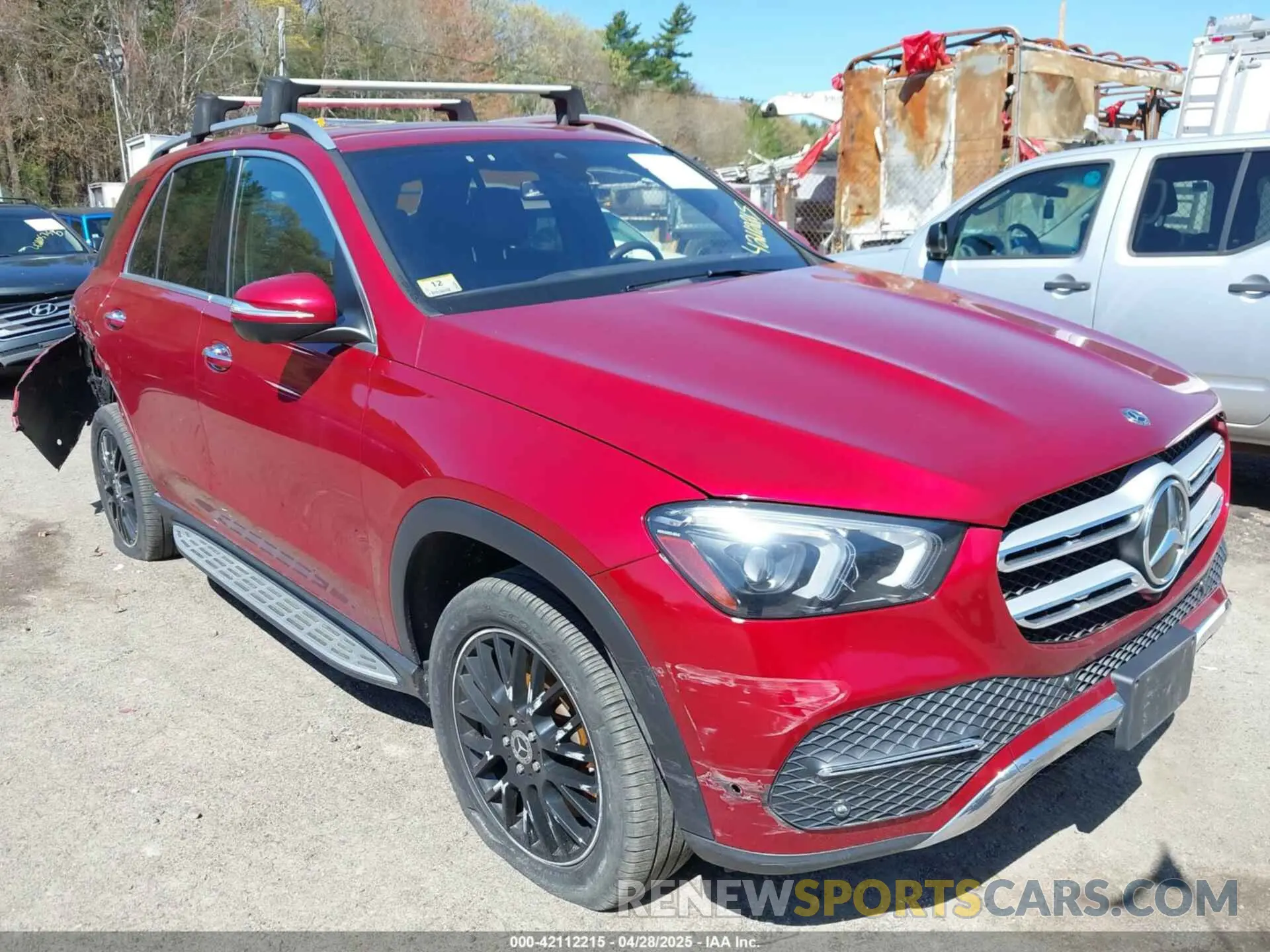 1 Photograph of a damaged car 4JGFB5KBXLA164494 MERCEDES-BENZ GLE 450 2020
