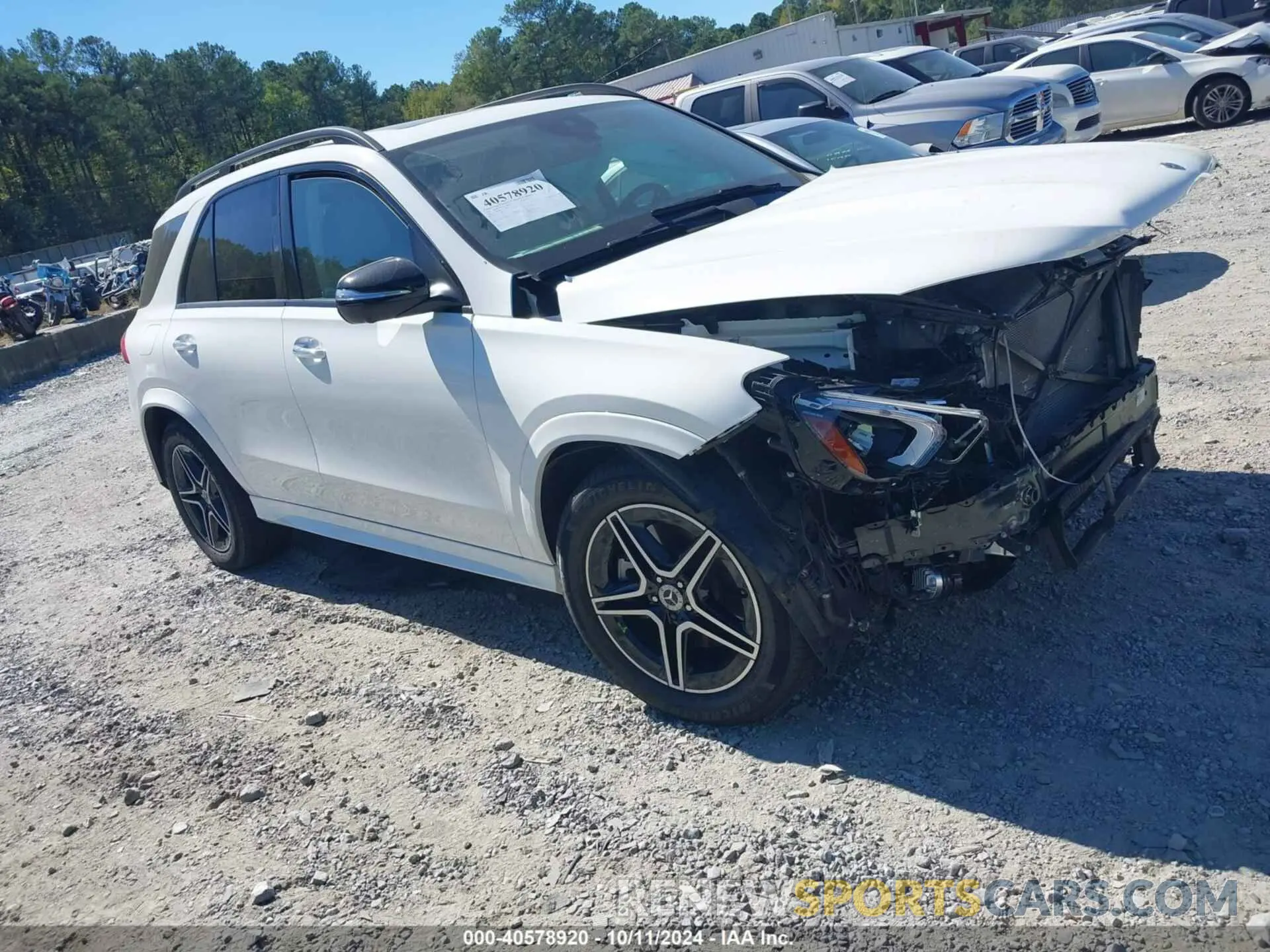 1 Photograph of a damaged car 4JGFB5KB0PA914698 MERCEDES-BENZ GLE 450 2023
