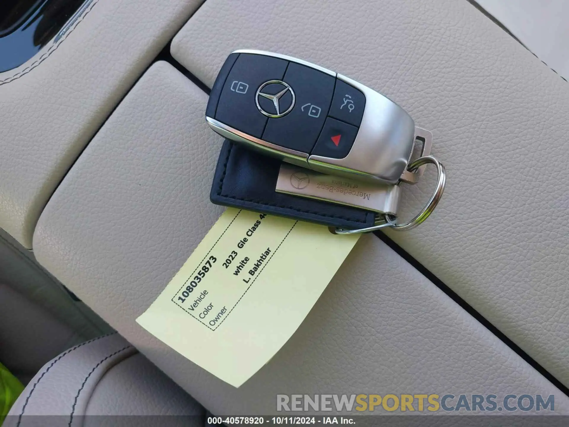 11 Photograph of a damaged car 4JGFB5KB0PA914698 MERCEDES-BENZ GLE 450 2023
