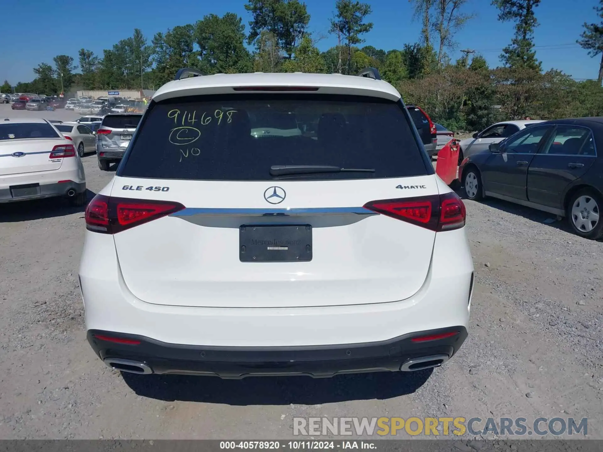 16 Photograph of a damaged car 4JGFB5KB0PA914698 MERCEDES-BENZ GLE 450 2023