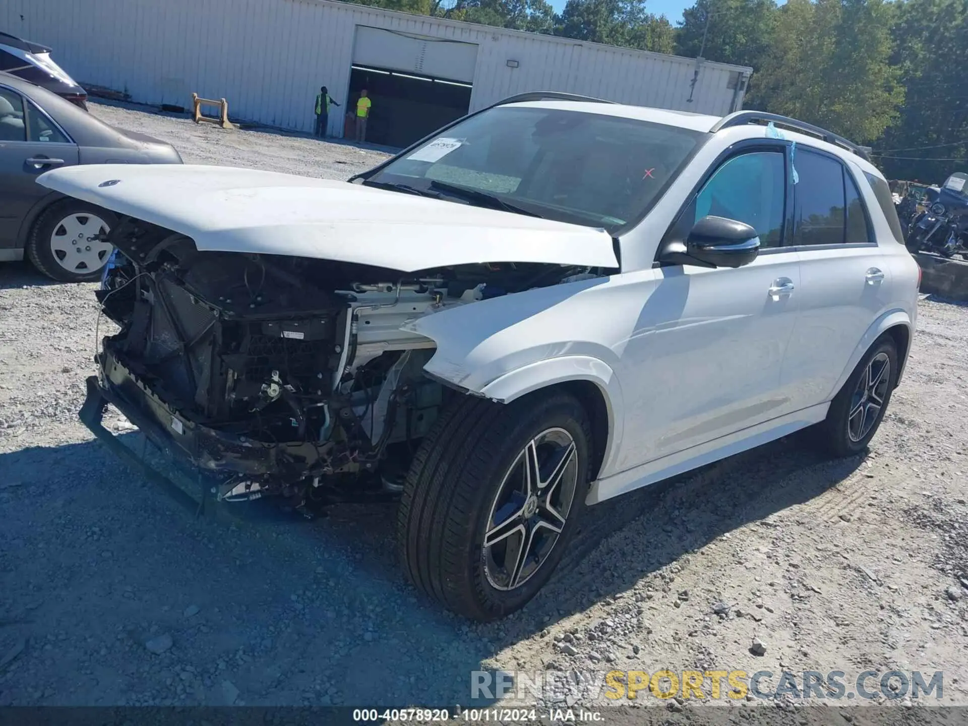 2 Photograph of a damaged car 4JGFB5KB0PA914698 MERCEDES-BENZ GLE 450 2023