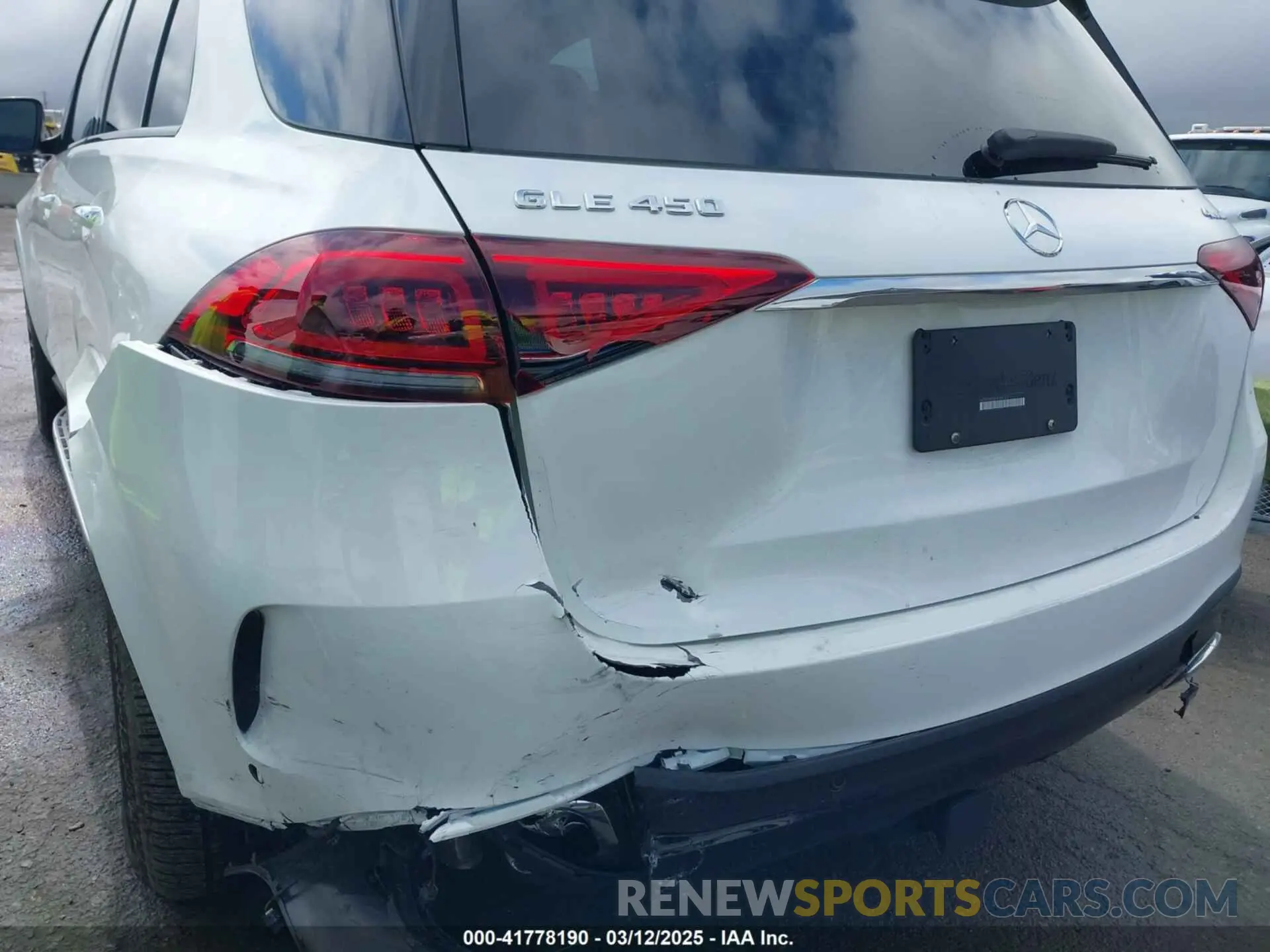 6 Photograph of a damaged car 4JGFB5KB3PA866002 MERCEDES-BENZ GLE 450 2023