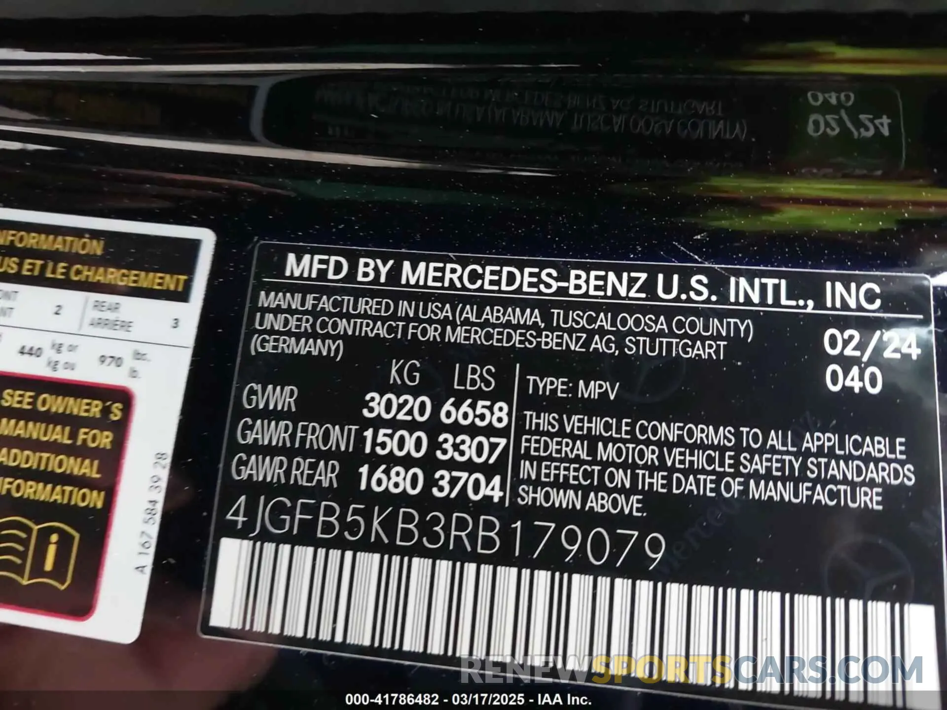 9 Photograph of a damaged car 4JGFB5KB3RB179079 MERCEDES-BENZ GLE 450 2024