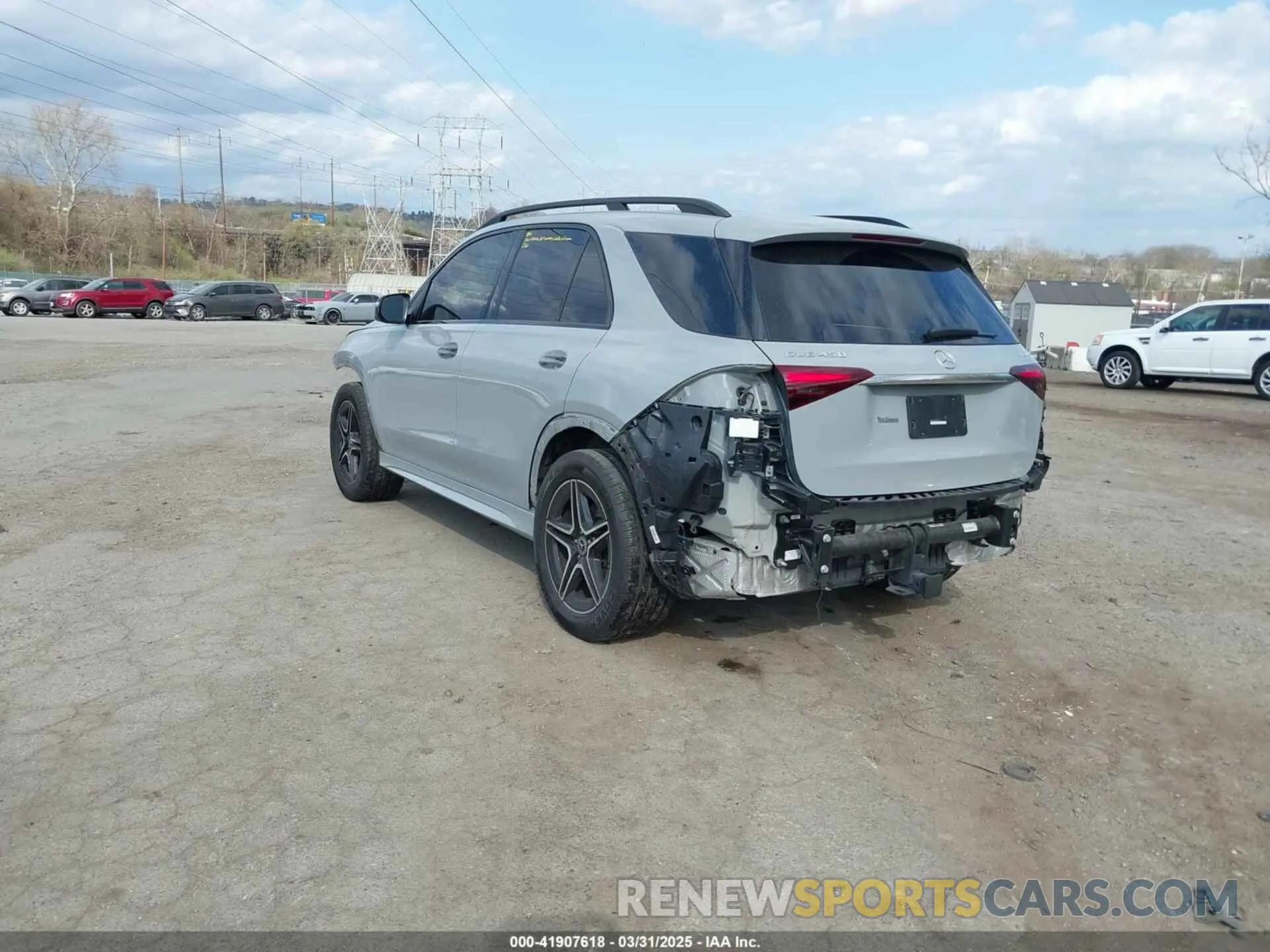 3 Photograph of a damaged car 4JGFB5KB6RA986105 MERCEDES-BENZ GLE 450 2024