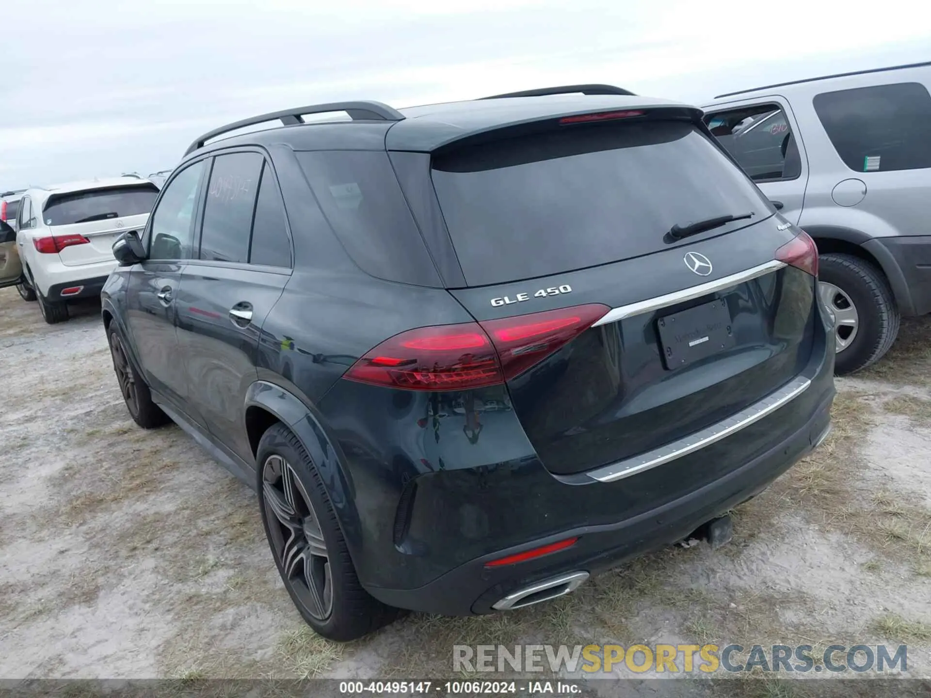 3 Фотография поврежденного автомобиля 4JGFB5KB7RB236805 MERCEDES-BENZ GLE 450 2024