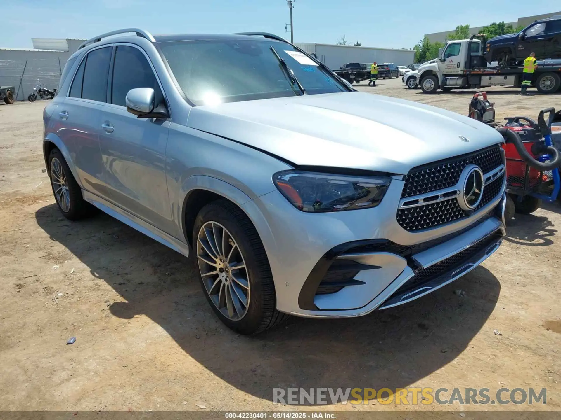 1 Photograph of a damaged car 4JGFB5KB8RB150709 MERCEDES-BENZ GLE 450 2024