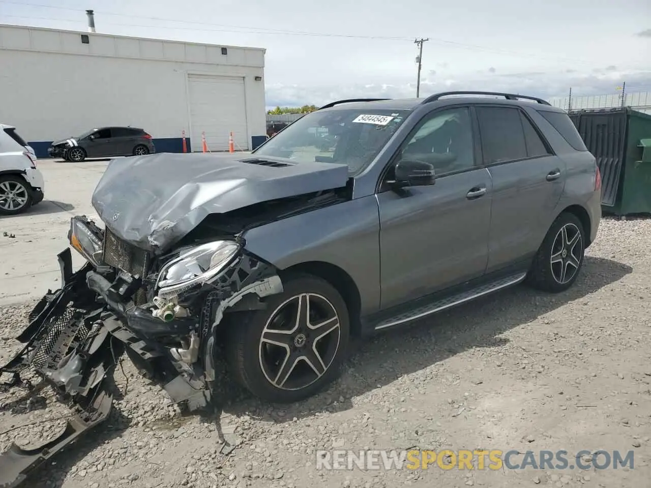 1 Photograph of a damaged car 4JGDA5GB1KB210810 MERCEDES-BENZ GLE-CLASS 2019