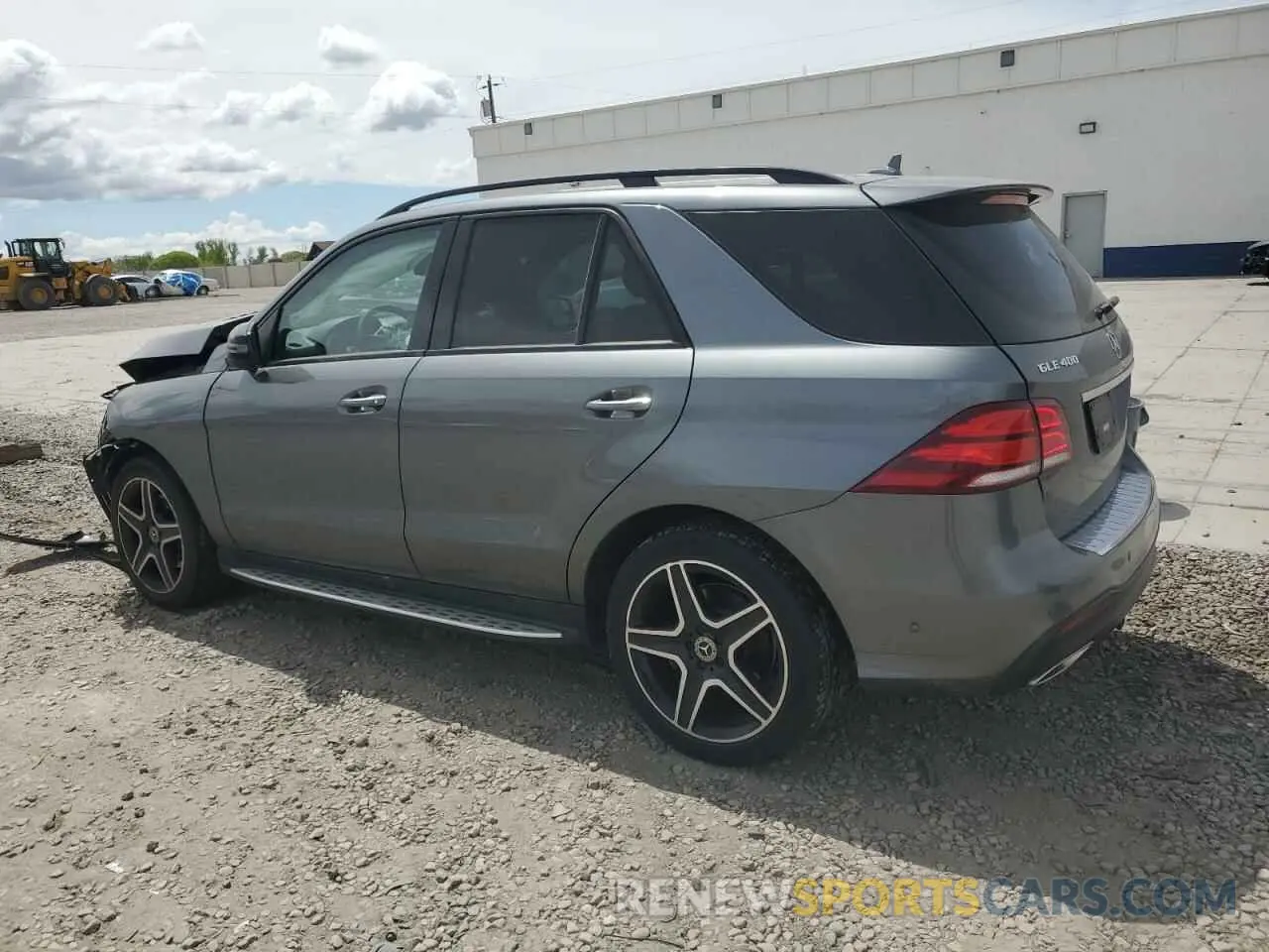 2 Photograph of a damaged car 4JGDA5GB1KB210810 MERCEDES-BENZ GLE-CLASS 2019
