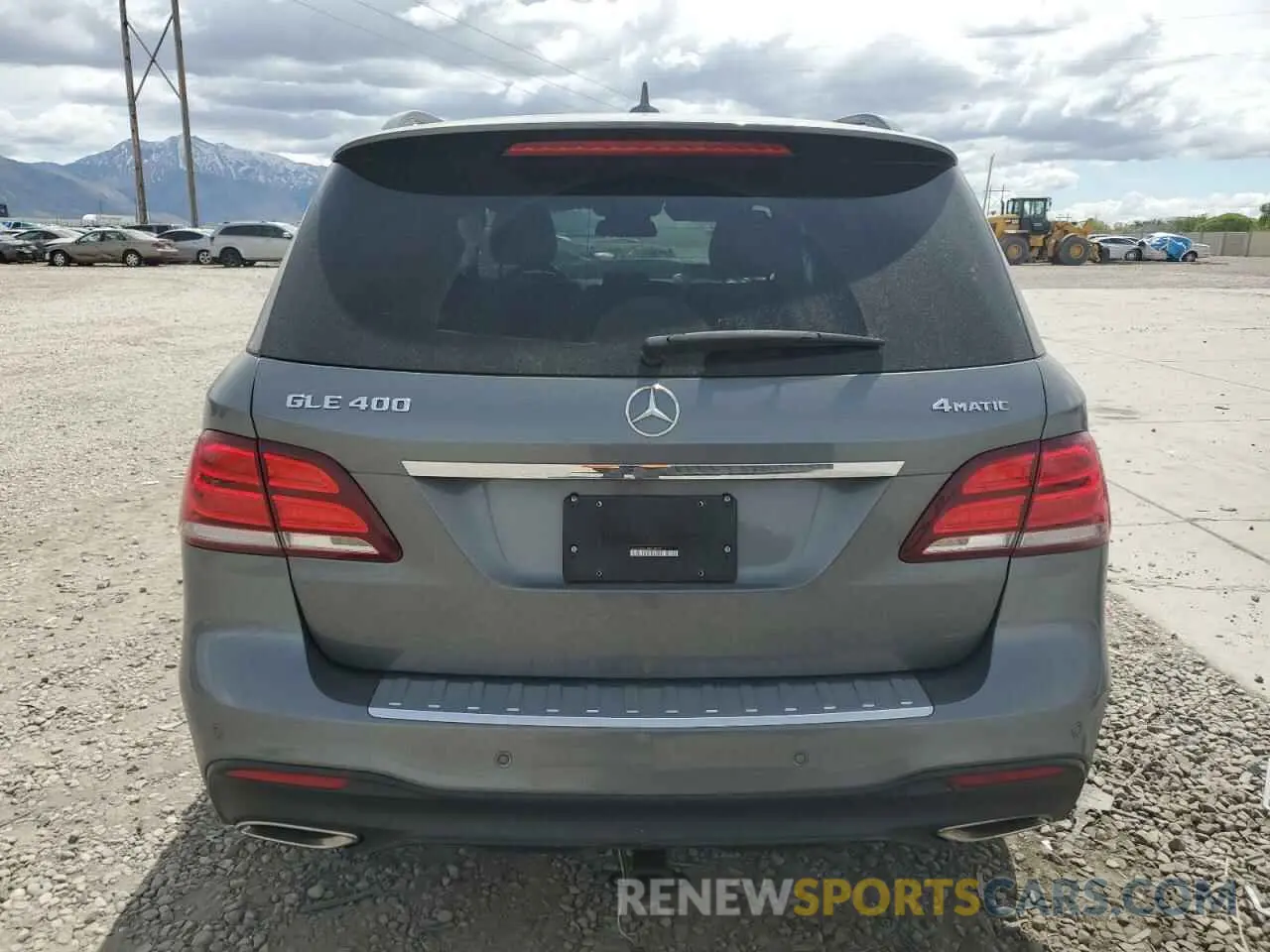 6 Photograph of a damaged car 4JGDA5GB1KB210810 MERCEDES-BENZ GLE-CLASS 2019