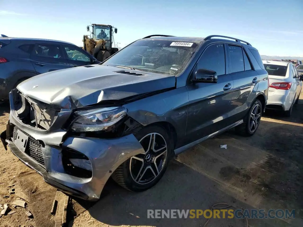 1 Photograph of a damaged car 4JGDA6EB4KB187869 MERCEDES-BENZ GLE-CLASS 2019