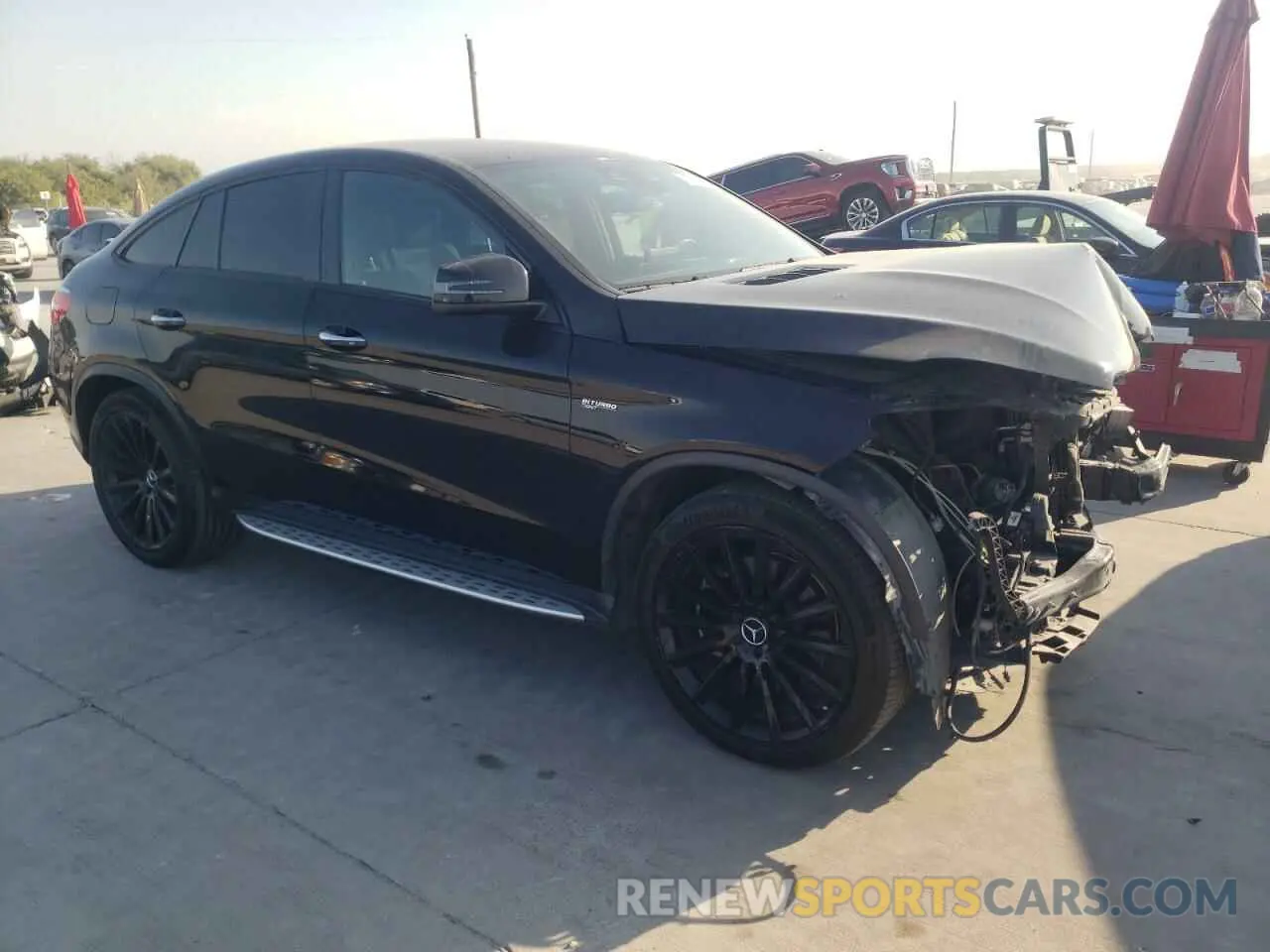 4 Фотография поврежденного автомобиля 4JGED6EB3KA155979 MERCEDES-BENZ GLE-CLASS 2019