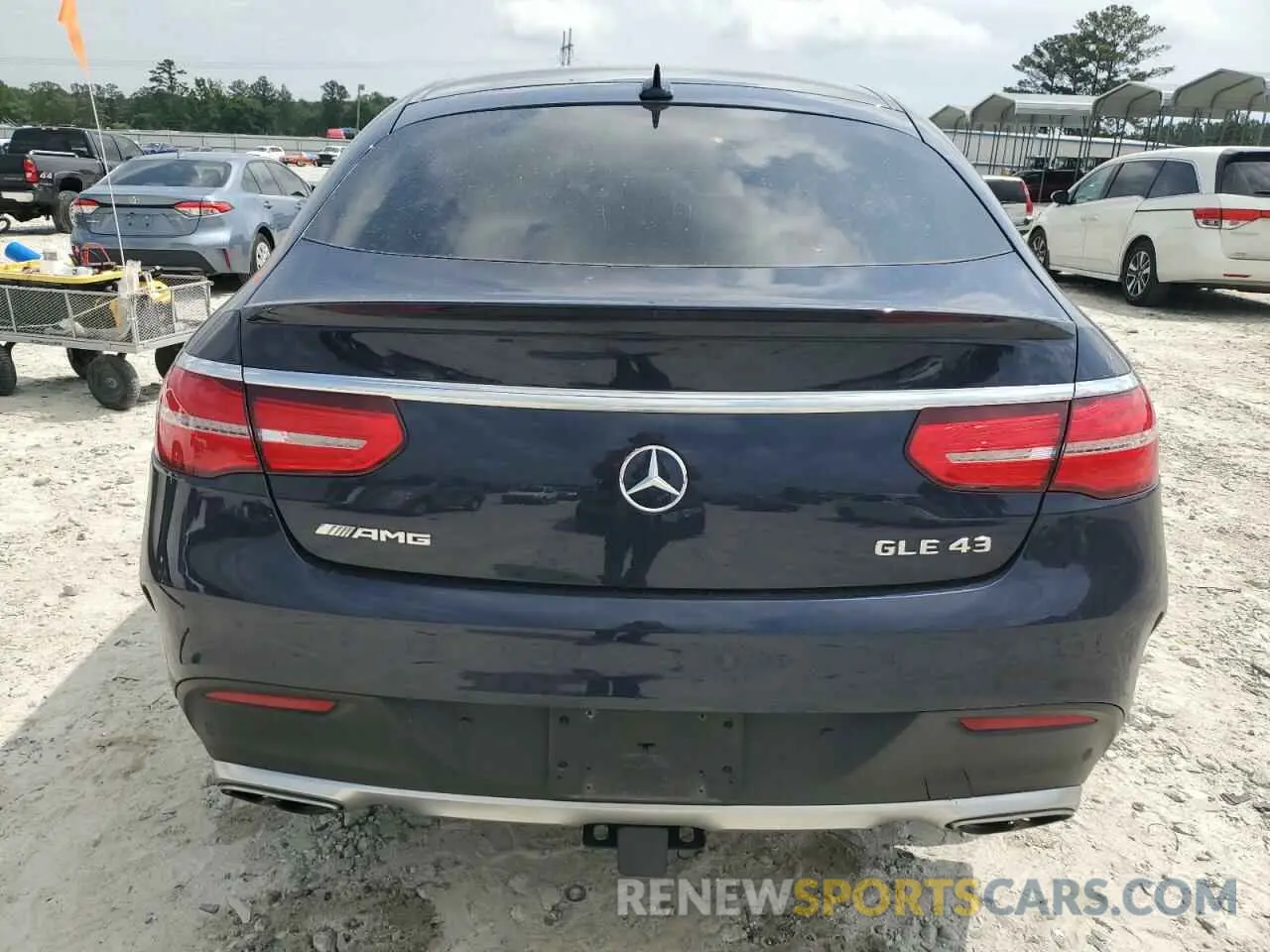 6 Photograph of a damaged car 4JGED6EB4KA134834 MERCEDES-BENZ GLE-CLASS 2019