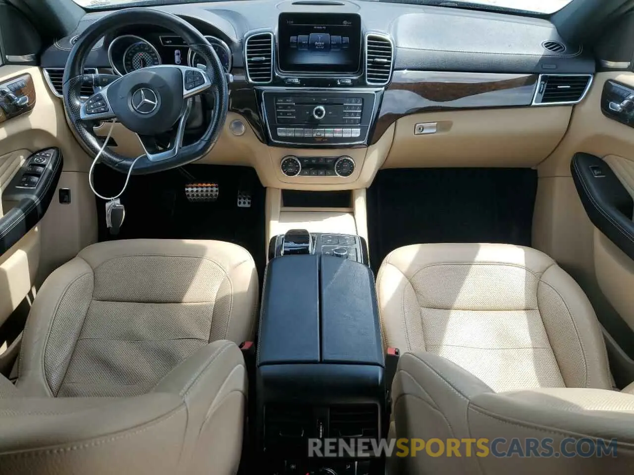 8 Photograph of a damaged car 4JGED6EB4KA134834 MERCEDES-BENZ GLE-CLASS 2019