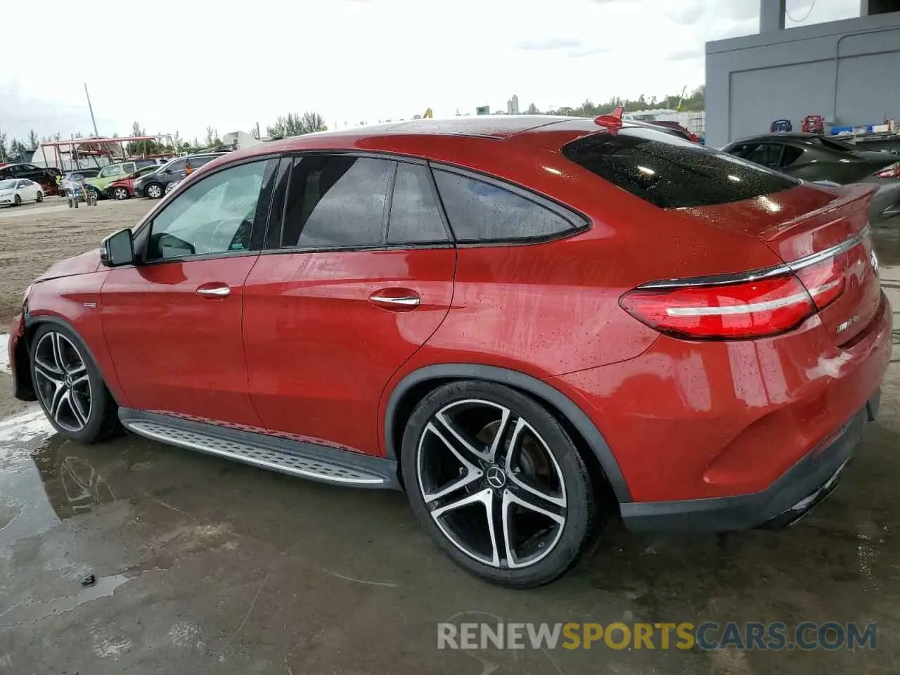 2 Photograph of a damaged car 4JGED6EB4KA134929 MERCEDES-BENZ GLE-CLASS 2019