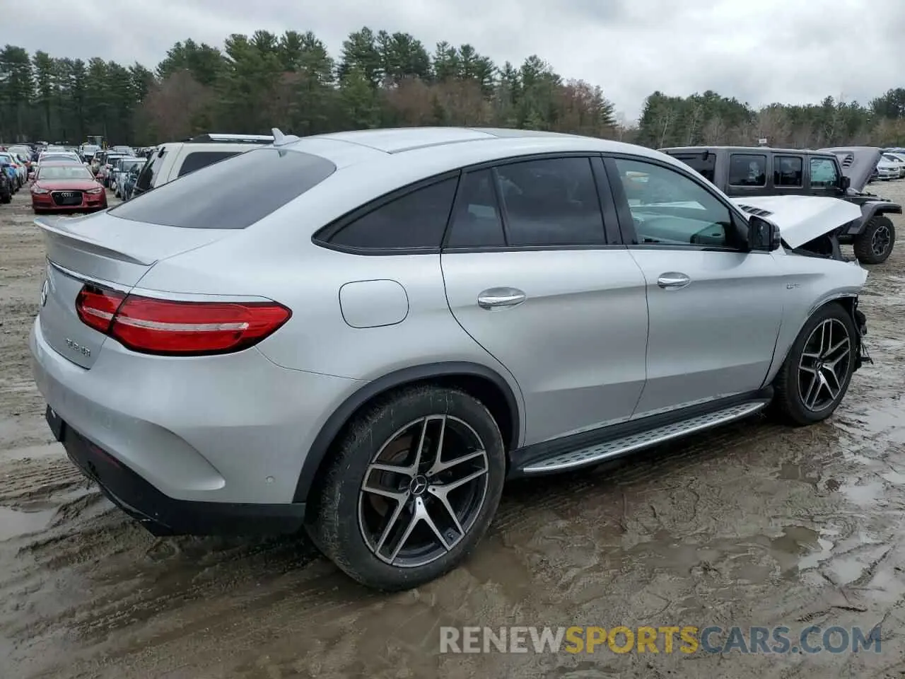 3 Photograph of a damaged car 4JGED6EB5KA152100 MERCEDES-BENZ GLE-CLASS 2019