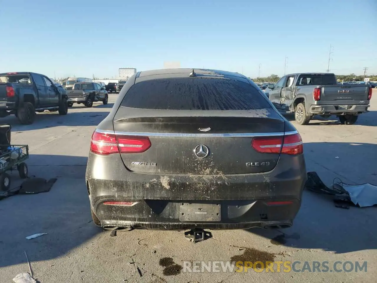 6 Photograph of a damaged car 4JGED6EB7KA141812 MERCEDES-BENZ GLE-CLASS 2019