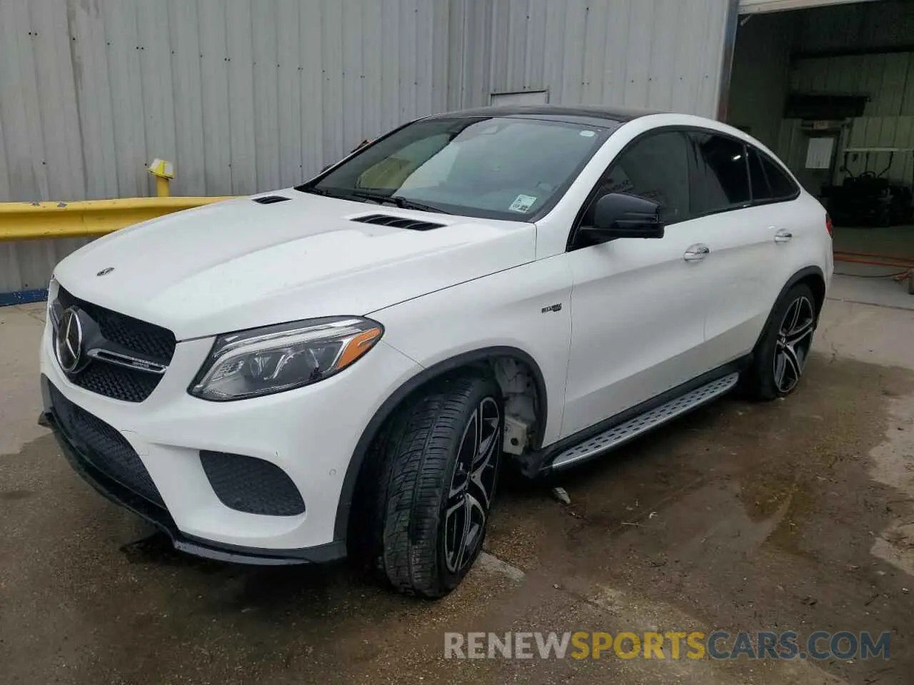 1 Photograph of a damaged car 4JGED6EB7KA153944 MERCEDES-BENZ GLE-CLASS 2019