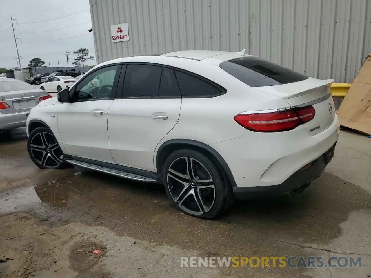 2 Photograph of a damaged car 4JGED6EB7KA153944 MERCEDES-BENZ GLE-CLASS 2019