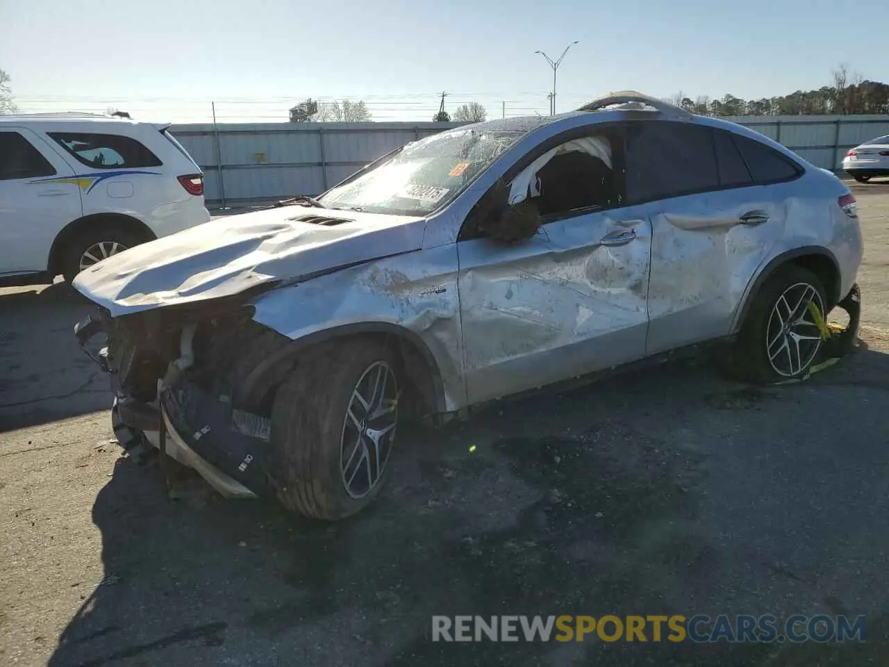 1 Photograph of a damaged car 4JGED6EB9KA153458 MERCEDES-BENZ GLE-CLASS 2019