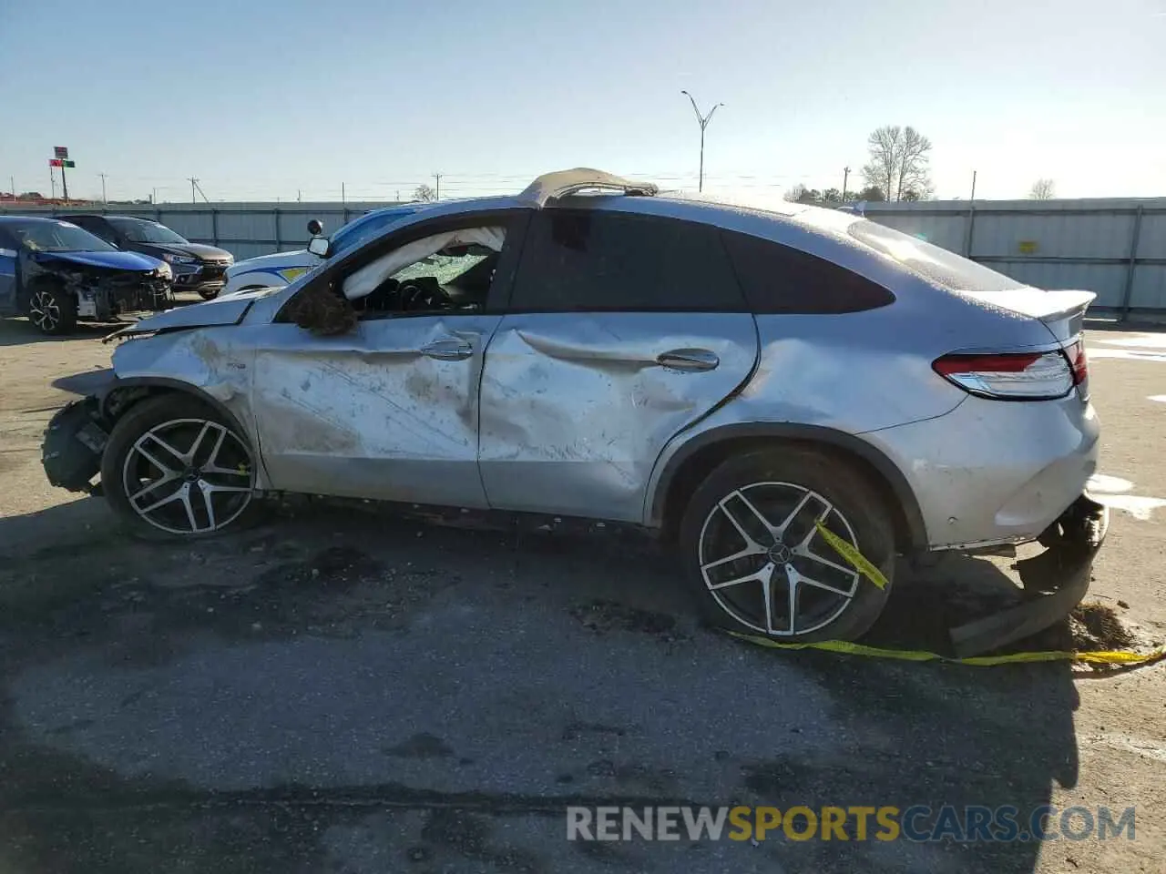 2 Photograph of a damaged car 4JGED6EB9KA153458 MERCEDES-BENZ GLE-CLASS 2019