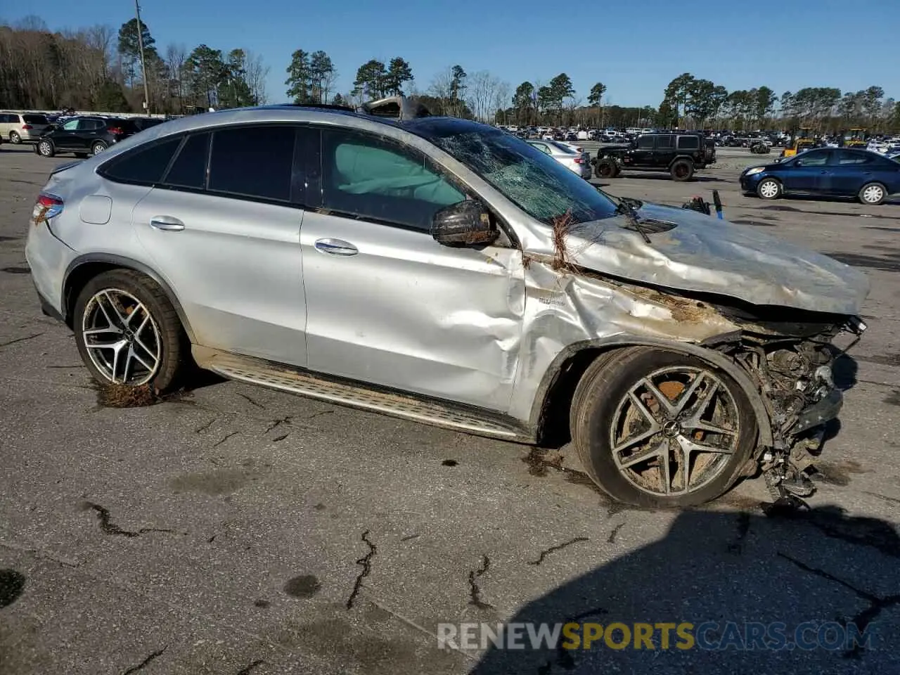 4 Photograph of a damaged car 4JGED6EB9KA153458 MERCEDES-BENZ GLE-CLASS 2019