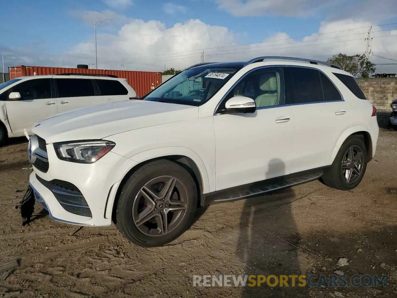1 Photograph of a damaged car 4JGFB4JB1LA195659 MERCEDES-BENZ GLE-CLASS 2020