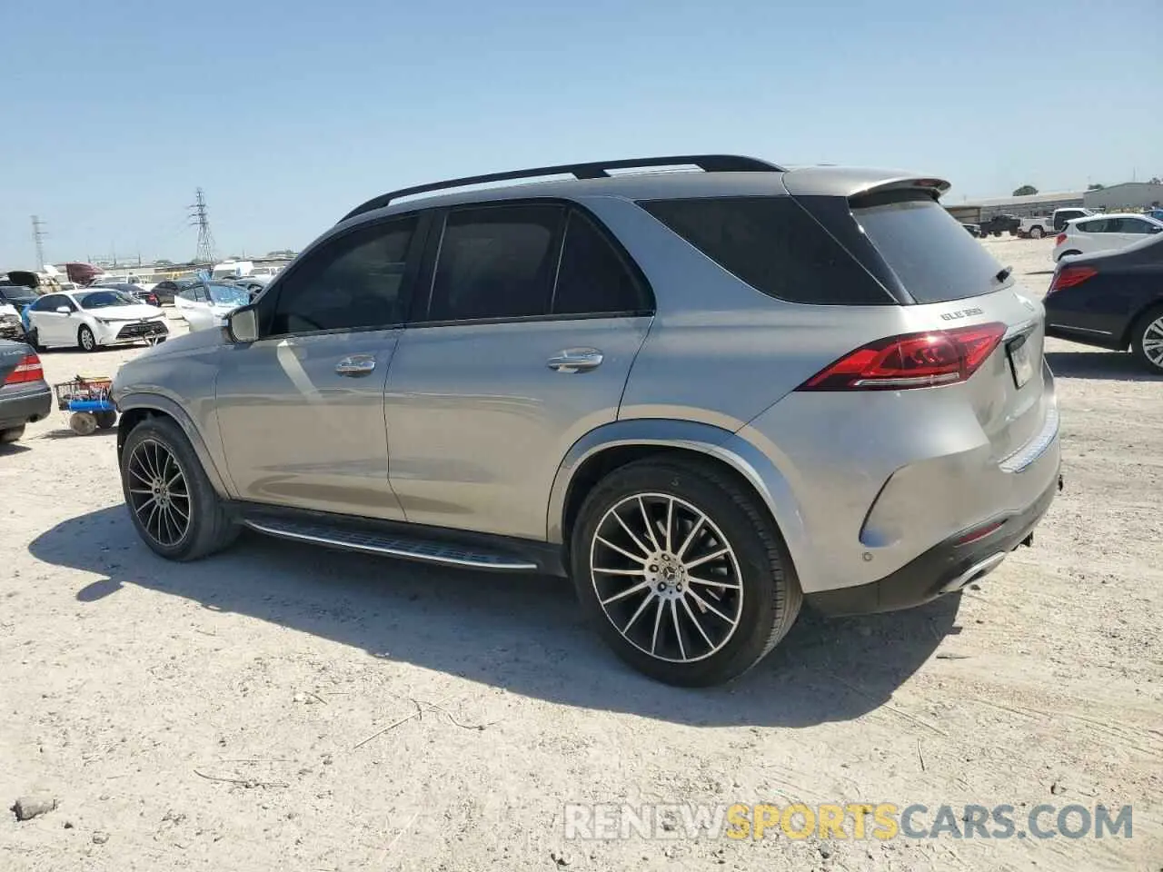 2 Photograph of a damaged car 4JGFB4JB8LA127407 MERCEDES-BENZ GLE-CLASS 2020