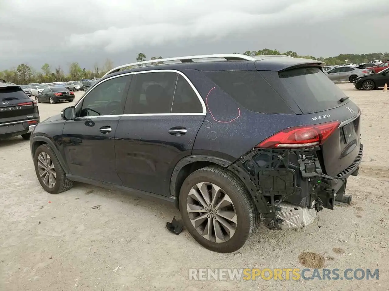 2 Фотография поврежденного автомобиля 4JGFB4JB8LA182391 MERCEDES-BENZ GLE-CLASS 2020