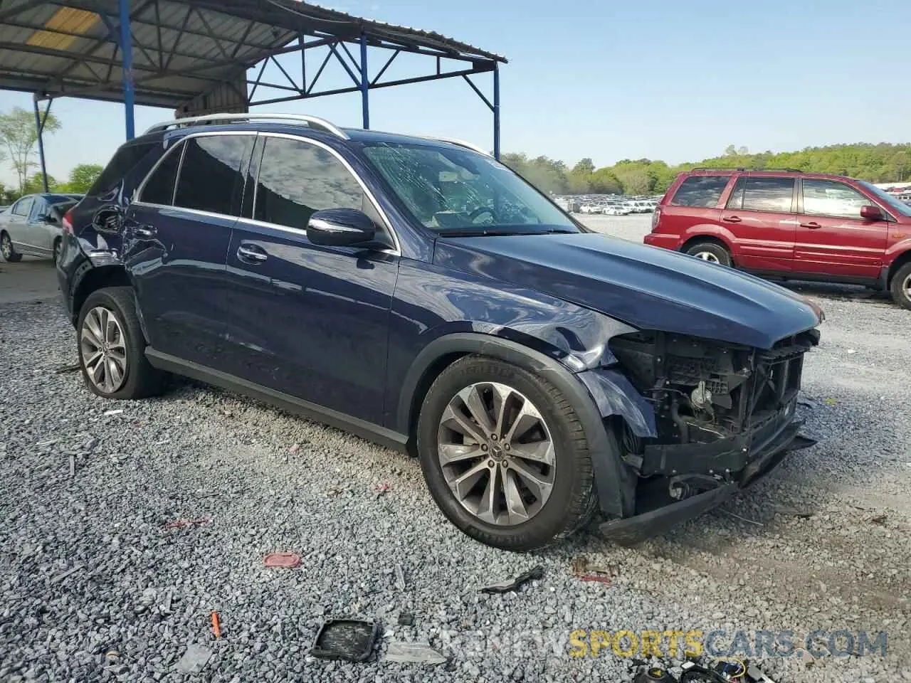 4 Photograph of a damaged car 4JGFB4JB9LA199801 MERCEDES-BENZ GLE-CLASS 2020
