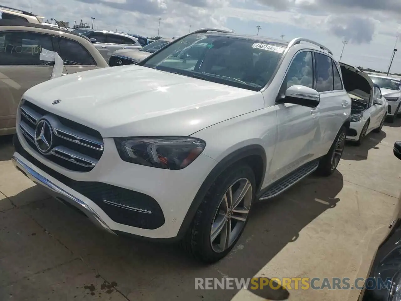 1 Photograph of a damaged car 4JGFB4JE2LA110029 MERCEDES-BENZ GLE-CLASS 2020