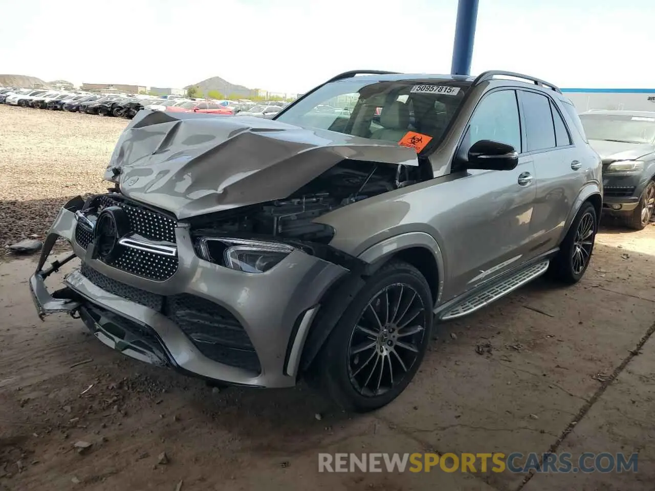 1 Photograph of a damaged car 4JGFB4KB1LA217674 MERCEDES-BENZ GLE-CLASS 2020