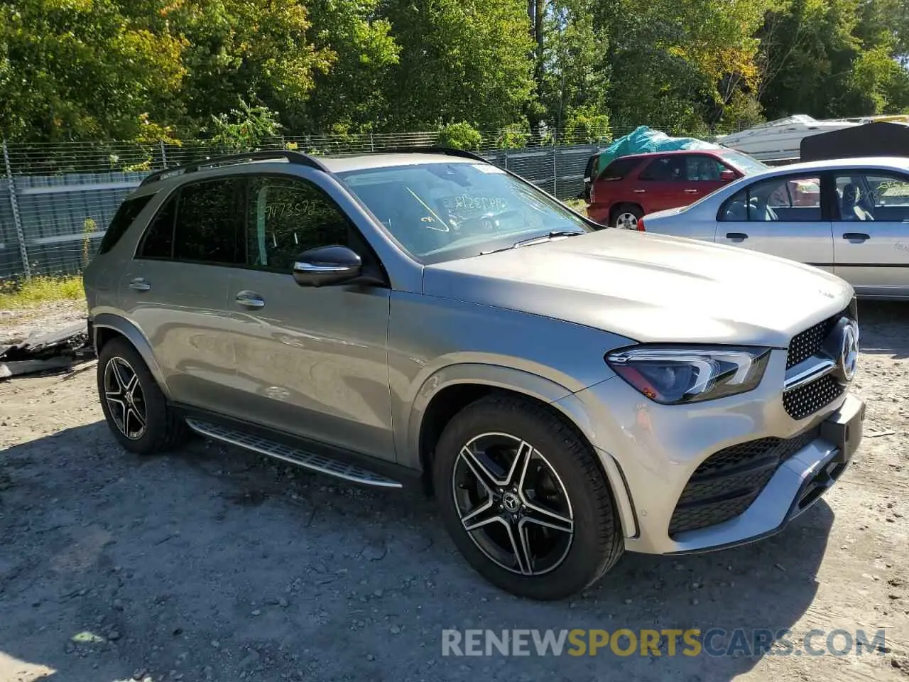 1 Photograph of a damaged car 4JGFB4KB3LA236842 MERCEDES-BENZ GLE-CLASS 2020