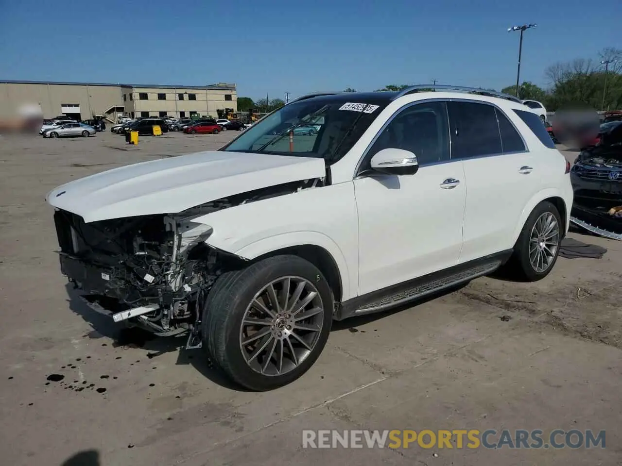 1 Photograph of a damaged car 4JGFB4KB6LA106425 MERCEDES-BENZ GLE-CLASS 2020