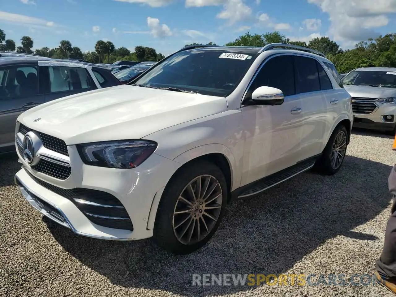 1 Photograph of a damaged car 4JGFB4KB7LA093815 MERCEDES-BENZ GLE-CLASS 2020