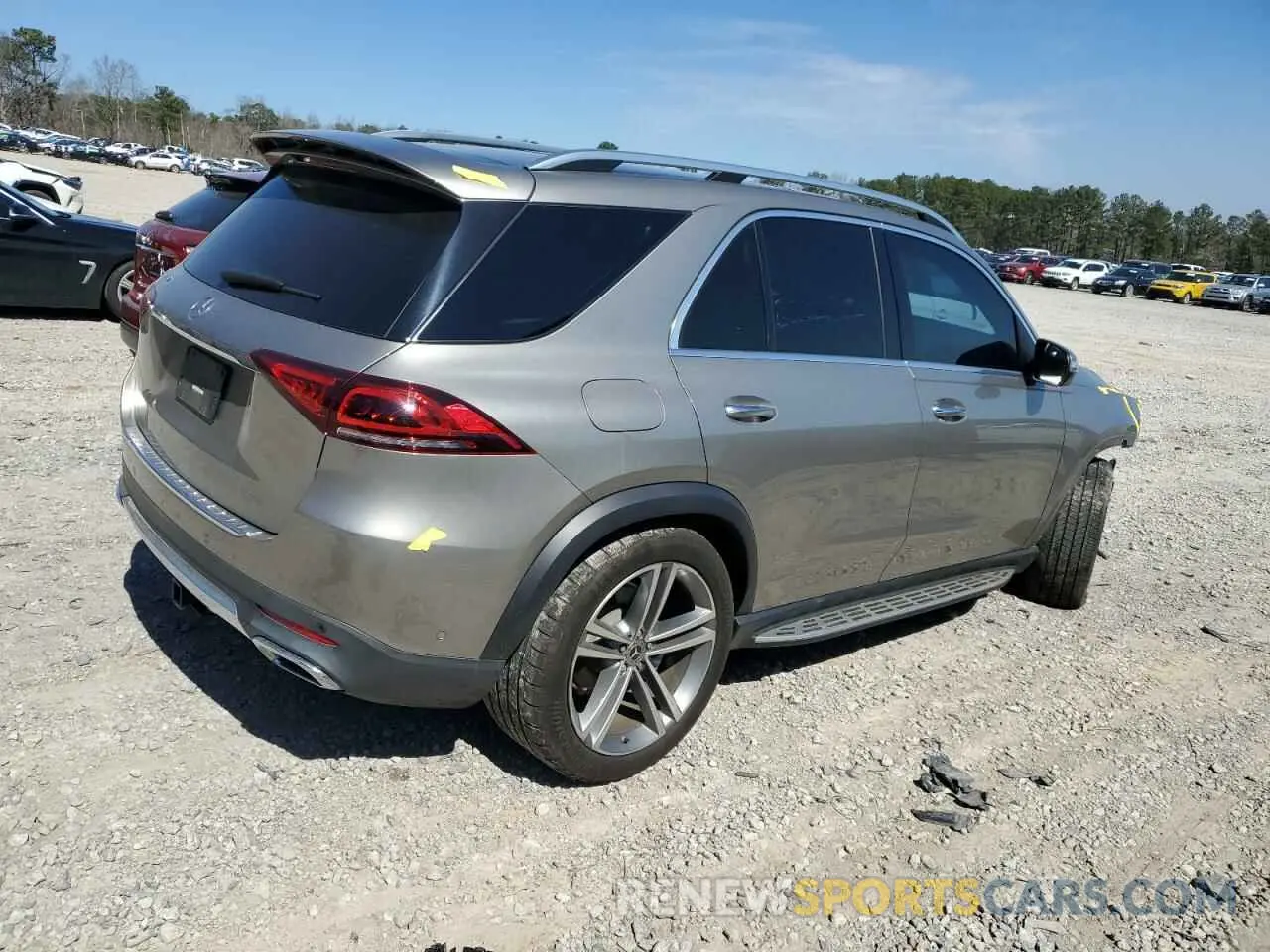 3 Фотография поврежденного автомобиля 4JGFB4KB8LA204971 MERCEDES-BENZ GLE-CLASS 2020