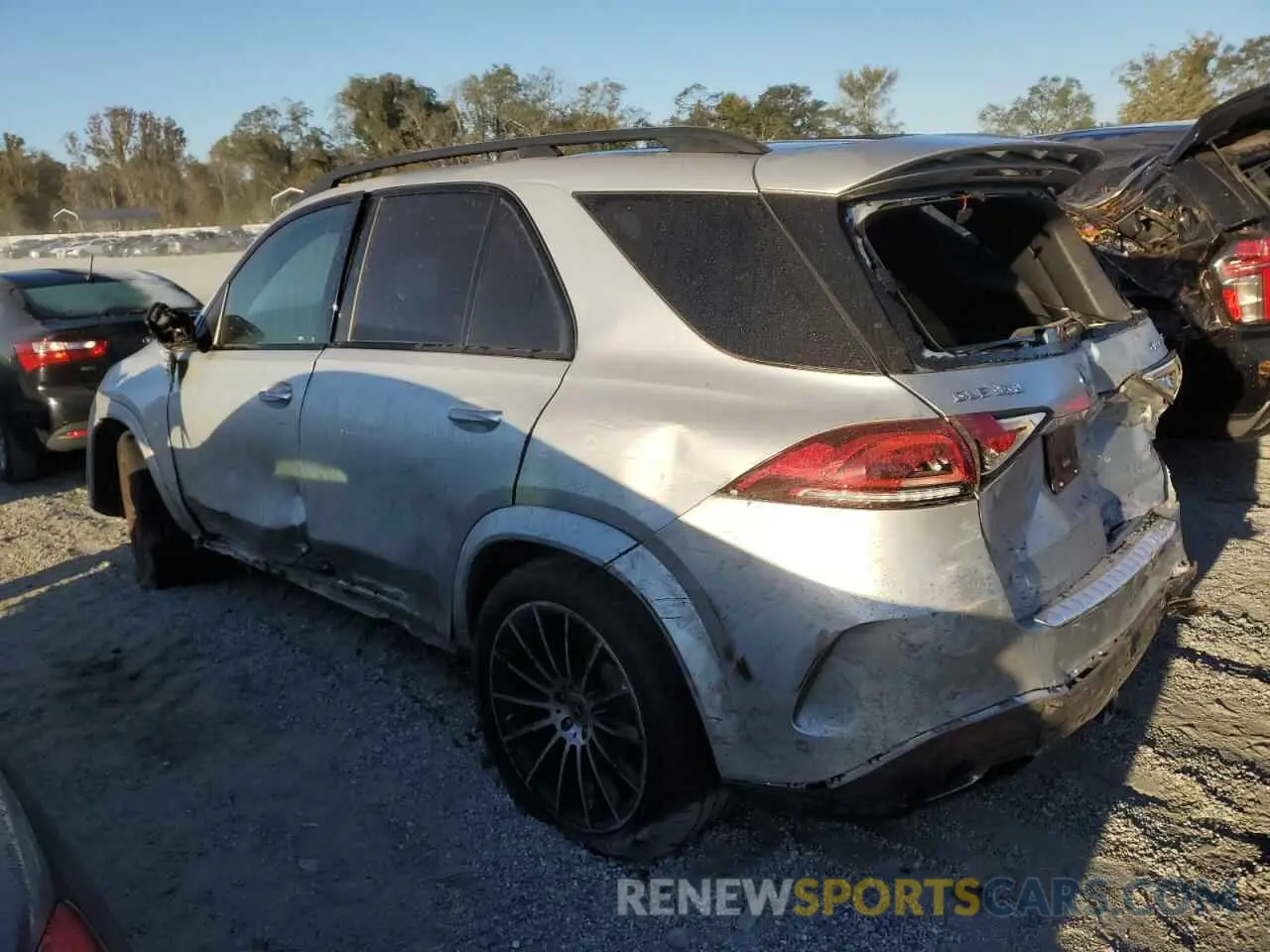 2 Photograph of a damaged car 4JGFB4KB9LA206857 MERCEDES-BENZ GLE-CLASS 2020