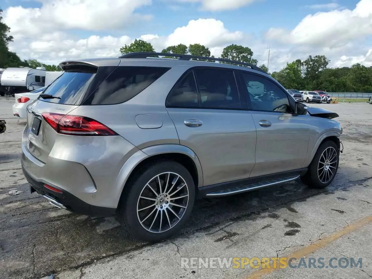 3 Photograph of a damaged car 4JGFB4KBXLA152839 MERCEDES-BENZ GLE-CLASS 2020