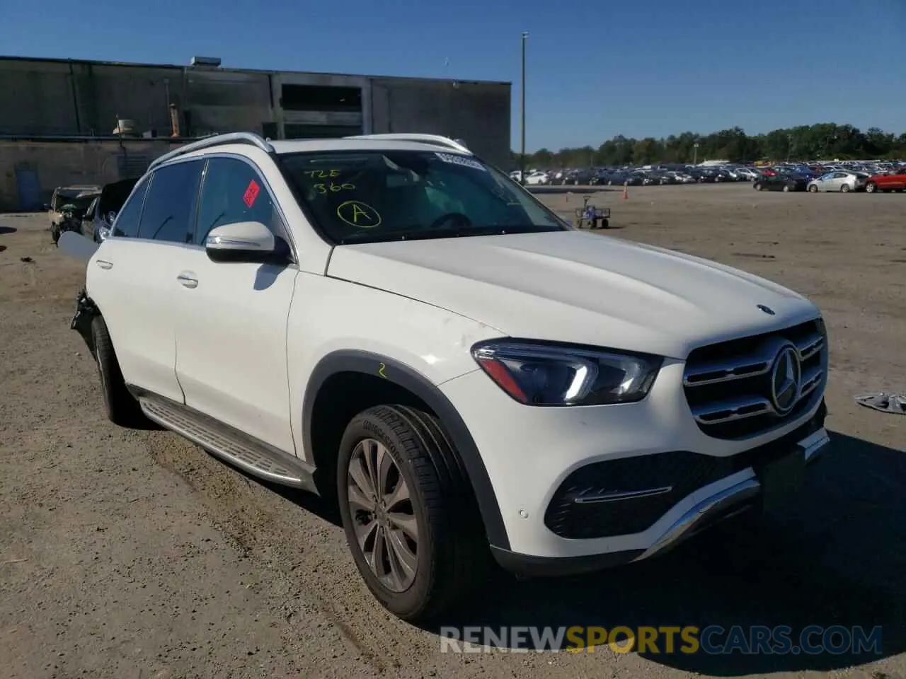 1 Фотография поврежденного автомобиля 4JGFB4KE0LA027200 MERCEDES-BENZ GLE-CLASS 2020