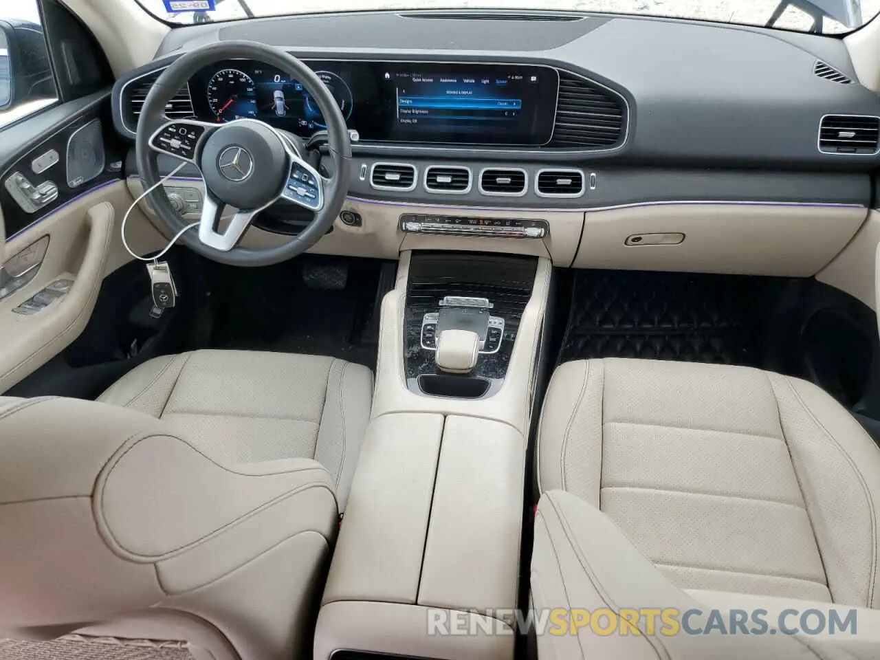 8 Photograph of a damaged car 4JGFB4KE1LA039596 MERCEDES-BENZ GLE-CLASS 2020