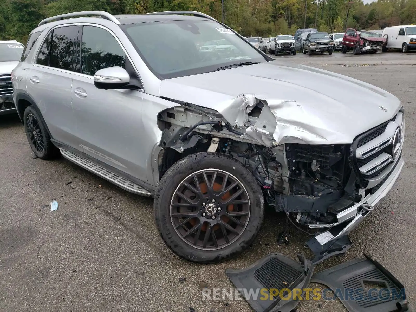 1 Photograph of a damaged car 4JGFB4KE8LA048487 MERCEDES-BENZ GLE-CLASS 2020