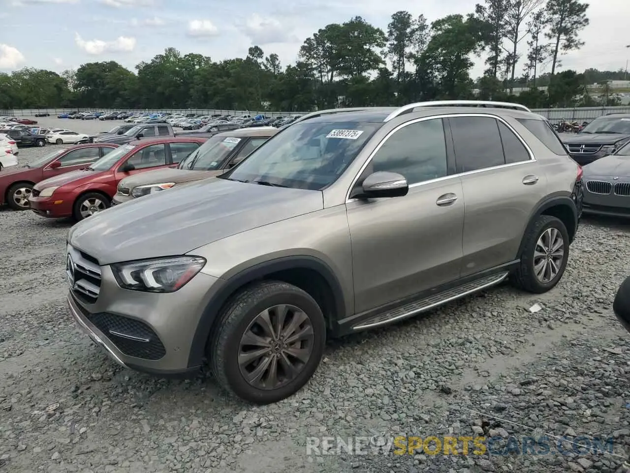 1 Photograph of a damaged car 4JGFB4KEXLA048281 MERCEDES-BENZ GLE-CLASS 2020