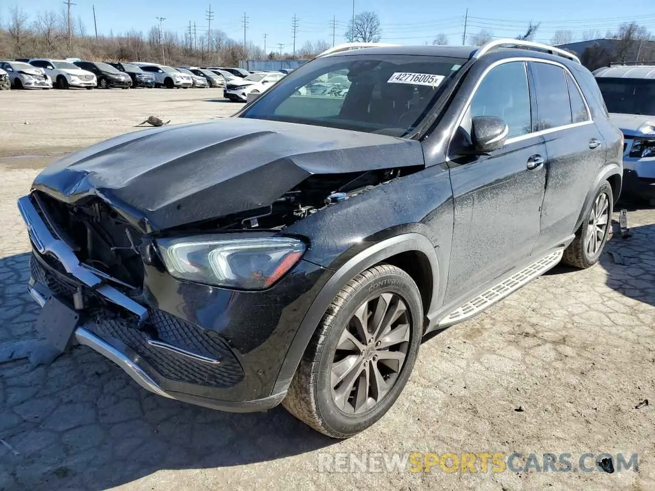 1 Photograph of a damaged car 4JGFB4KEXLA216775 MERCEDES-BENZ GLE-CLASS 2020