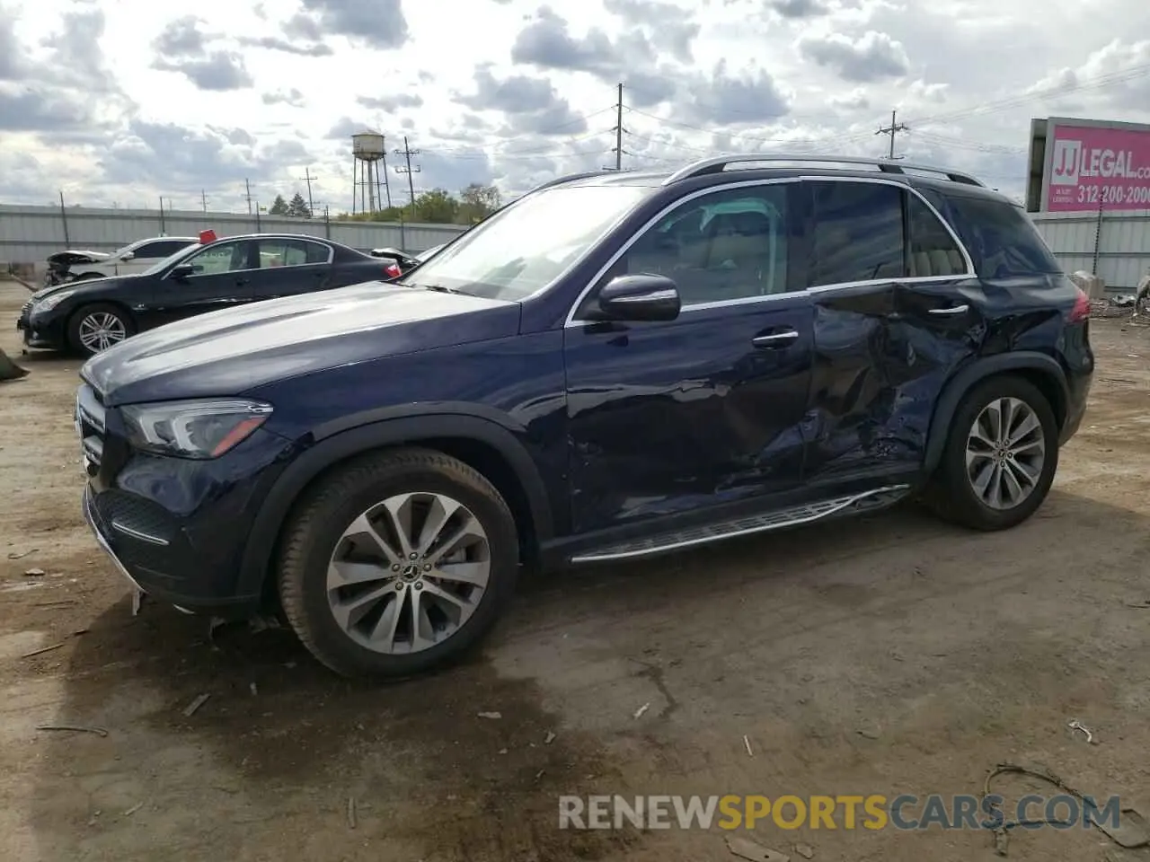1 Photograph of a damaged car 4JGFB5KB8LA007241 MERCEDES-BENZ GLE-CLASS 2020