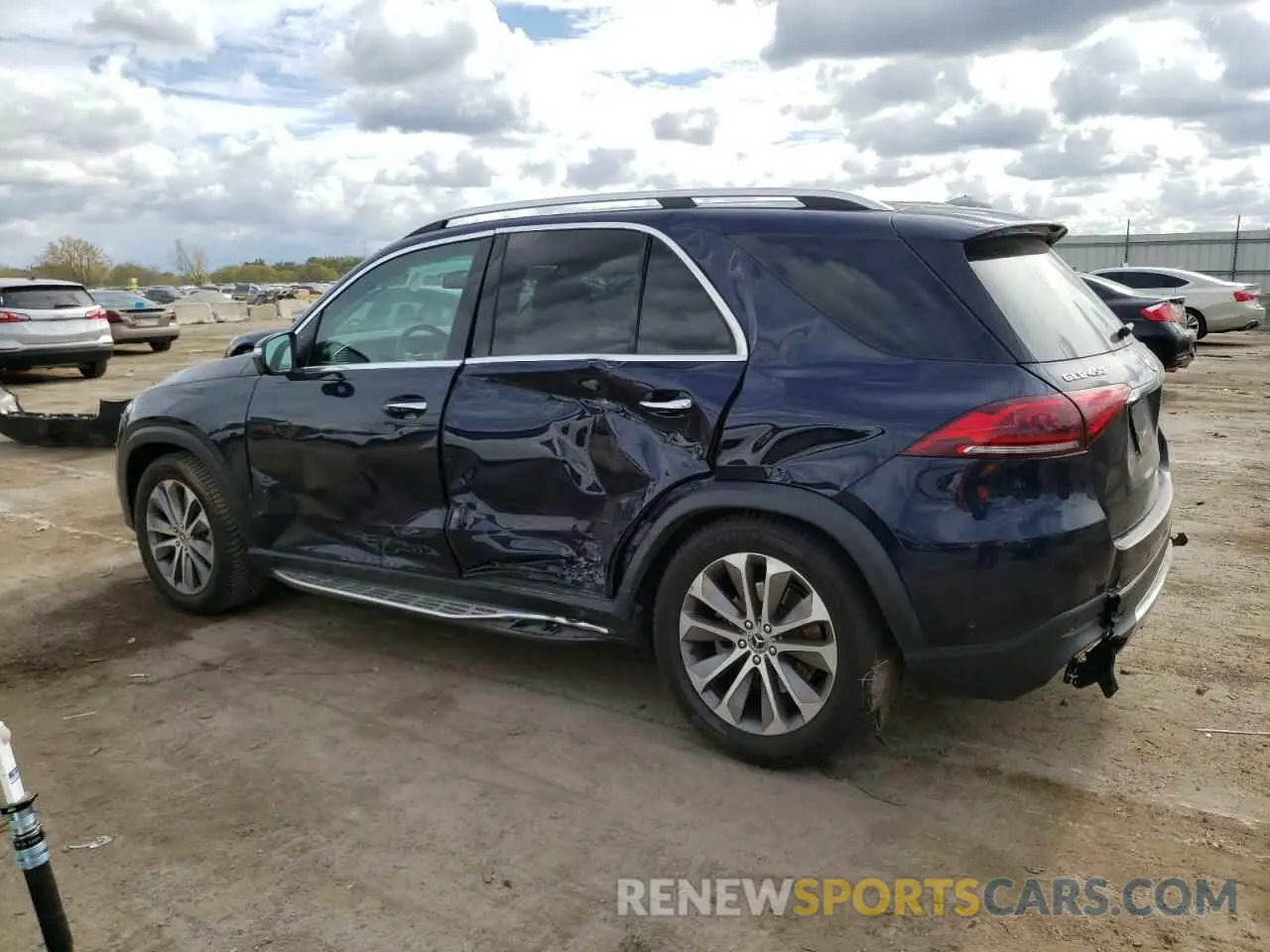 2 Photograph of a damaged car 4JGFB5KB8LA007241 MERCEDES-BENZ GLE-CLASS 2020